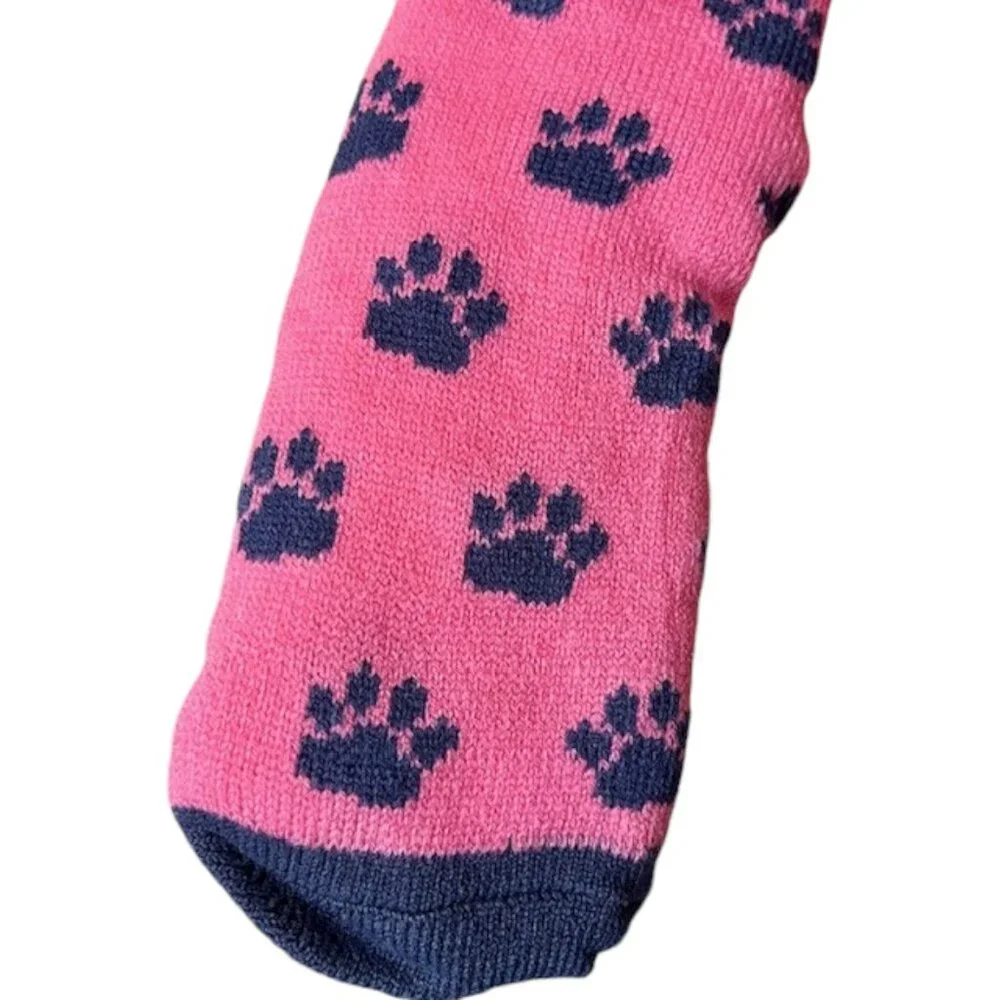 Simply Southern Camper Socks - Love*Dog - Pink/Blue - OS